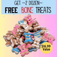 24 FREE Bone Treats with Treat Assortment Pack